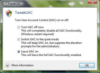 TweakUAC