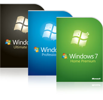 Das Verpackungsdesign f�r Windows 7